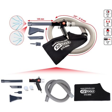 KS Tools beschermkap voor perslucht uitblaaspistool, 100 mm KS Tools beschermkap voor perslucht uitblaaspistool, 100 mm