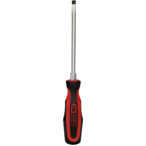 KS Tools 159.1008 ERGOTORQUEplus Schlitz-Schraubendreher, 6,5mm, 230mm lang (1/5)