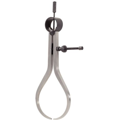 KS Tools 300.0425 Präzisions-Feder-Greifzirkel-Außentaster, 180mm