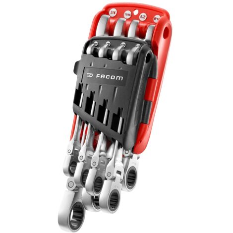 FACOM Knarren-Ring-Maulschlüssel-Set 8-tlg. (1/2)