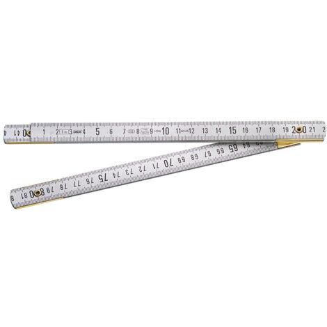 FACOM Faltmaßstab Duraluminium Klasse III 1 Meter 5 Zweige DELA.625.00