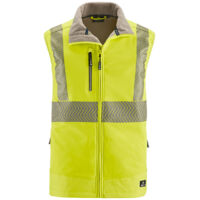 4PROTECT® Warnschutz-Softshellweste PARAMUS Leuchtgelb Reflex 3425-XXL