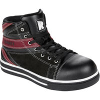 RUNNEX® S3-Sicherheitsschnürstiefel SportStar schwarz/rot 534340 Gr.40