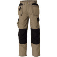 Canvas (270 g/m²) Bundhose PANAMA khaki/schwarz Größe 64