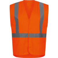 Gr .S (46/48) / M (50/52) RICHBERT WARNSCHUTZWESTE orange RICHBERT HIGH VISI