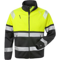 Fristads 129509-196-XL High Vis Sweatjacke, Kl. 1 4517 SSL - Reißverschluss bis
