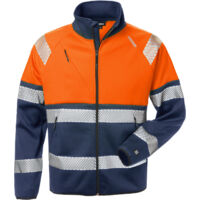 Fristads 129509-271-M High Vis Sweatjacke, Kl. 1 4517 SSL - Reißverschluss bis z