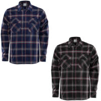 Fristads 7421 MSF Flanell-Arbeitshemd - M - Azul