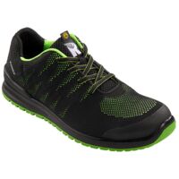 RUNNEX® S1P ESD-Sicherheitshalbschuhe SportStar schwarz/grün 510745 Gr. 45
