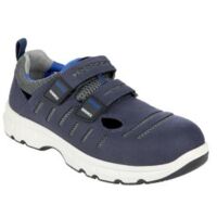 RUNNEX® 5177 Gr. 36 RUNNEX® S1P-ESD-Sicherheitsklettsandalen FlexStar blau/weiß/