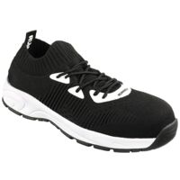 RUNNEX® S1 Sicherheitshalbschuhe SportStar schwarz/weiß, 5111 Gr. 42