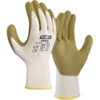 teXXor® 2221 teXXor® topline Grobstrick-Handschuhe GREEN PROTECT Gr. 10 natur/gr