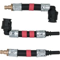 KS Tools 150.1864 Adapter-Satz 3-tlg. SAE 8 x 20 mm (rot)