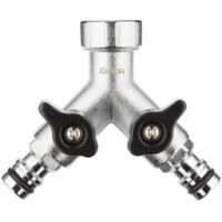 GEKA 46.0431 Zweiwegeventil GEKA plus Messing verchromt IG 3/4 ''