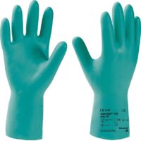 HONEYWELL 073009141E Chemikalienhandschuhe Camatril 730 Größe 9 grün EN 388, EN