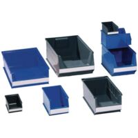 LOCKWEILER 19100424 Sichtlagerkasten L230/200xB150xH130mm PE blau