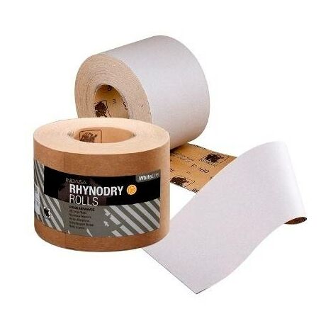 Set Korn  40-400  115mm x 10m  je 1 Rolle Handschleifpapier Schleifpapier 8 tlg 