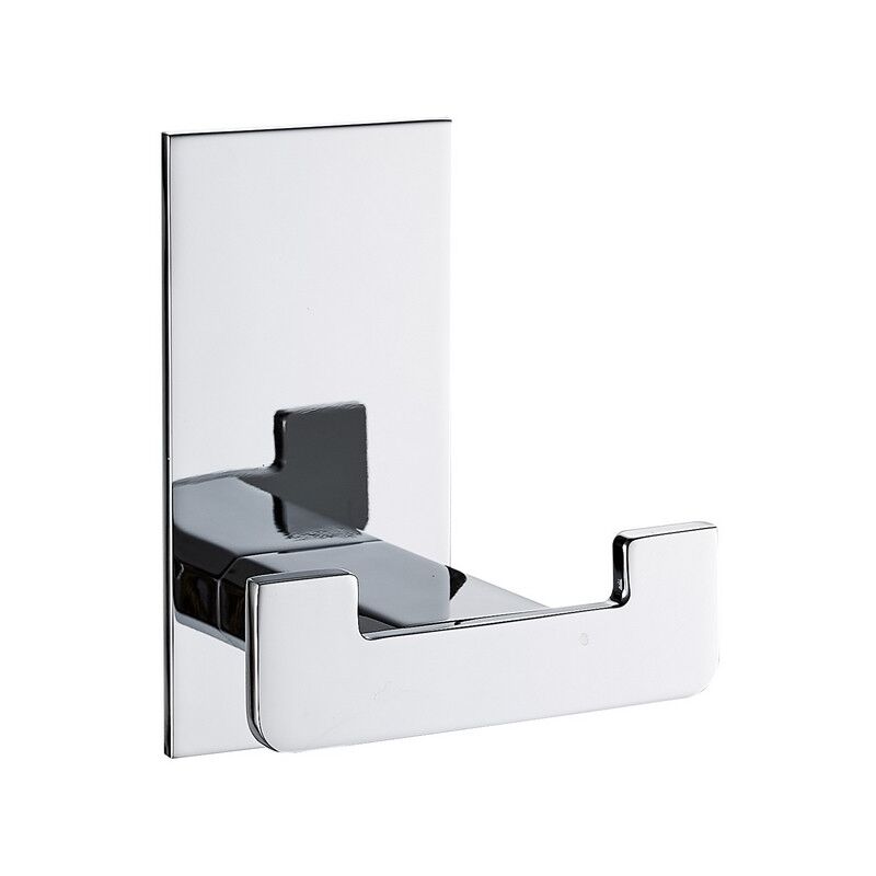 Doppio Robe Ganci Cromo Cappotto Twin Porta Abito BAGNO
