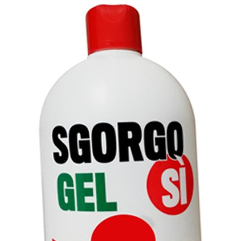 Sgorgosì gel 6 pezzi da 1 litro con tappo di sicurezza