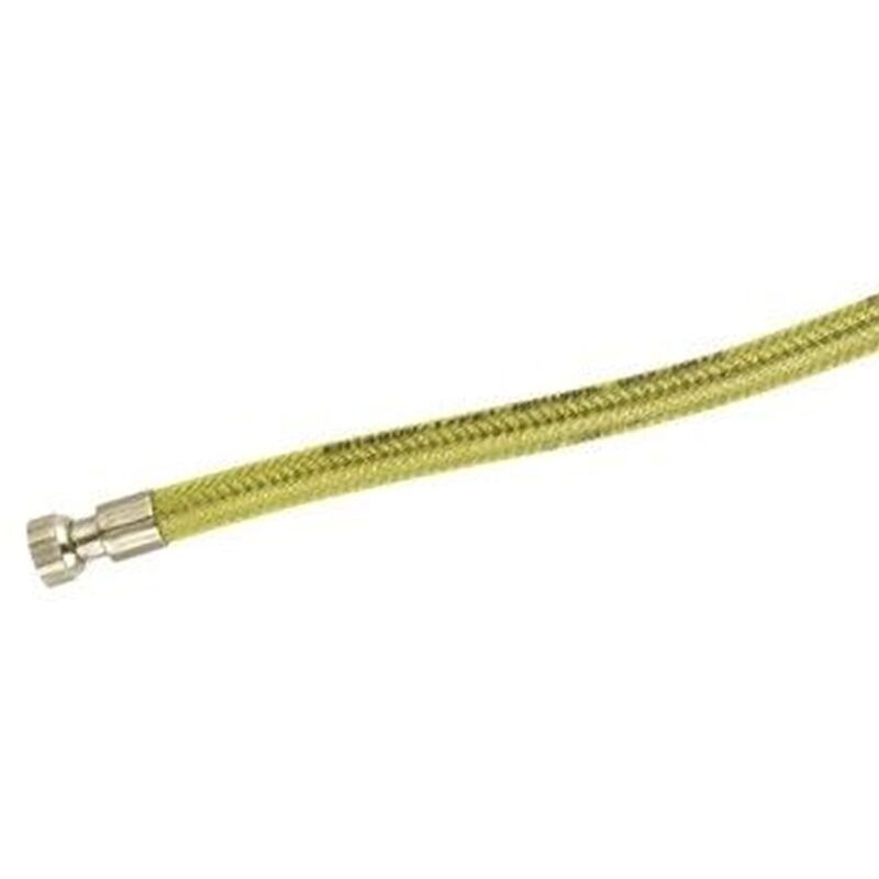 TUBO GAS FLESSIBILE L=1500 1/2 F 1/2 F GIALLO