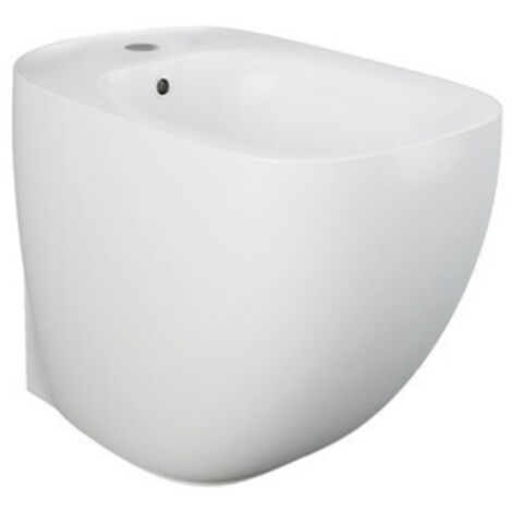 Bidet filo muro illusion fissaggio nascosto erogazione rubinetto