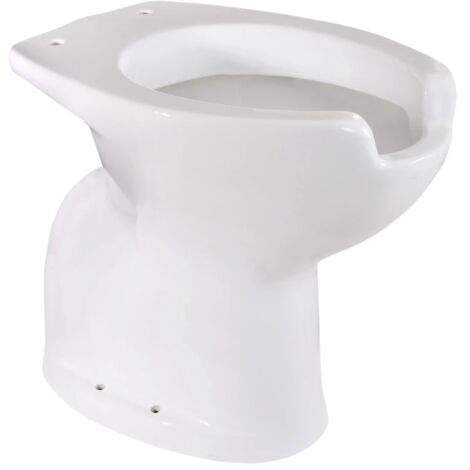 Vaso ergonomico con apertura frontale 58x38,5xh 49 con scarico a pavimento