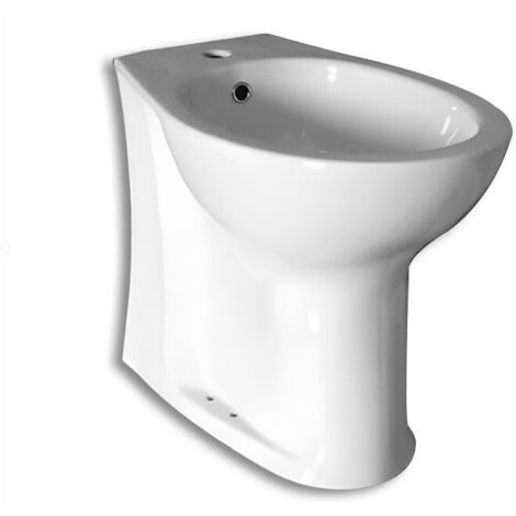 Bidet a terra serie open in ceramica