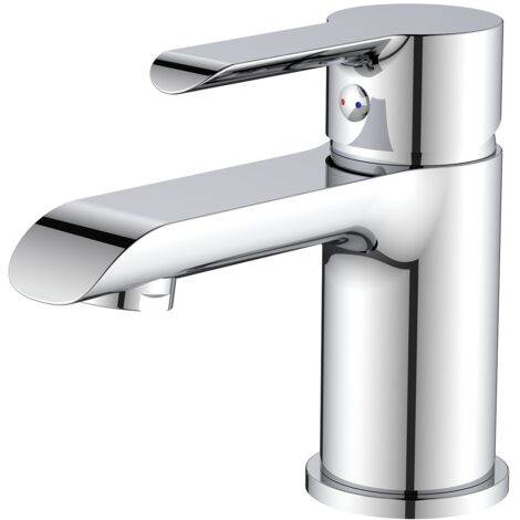 Miscelatore Lavabo Serie Neruda Cromato (1/2)