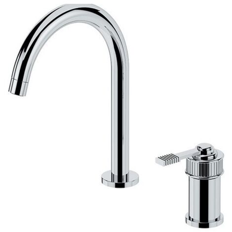Miscelatore monocomando per lavabo a due fori senza scarico - serie Atelier (1/2)
