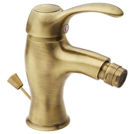 Miscelatore bidet finitura ottone antico - serie Oxford