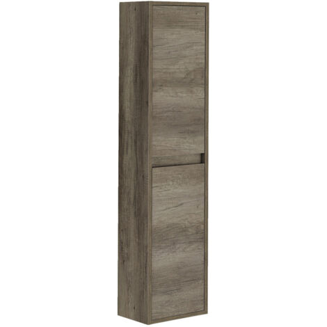 COLONNA BAGNO SOSPESA DAKOTA/DRAKE 2 ANTE (DA MONTARE) cm 140 x 30 x 26 Nordik DH