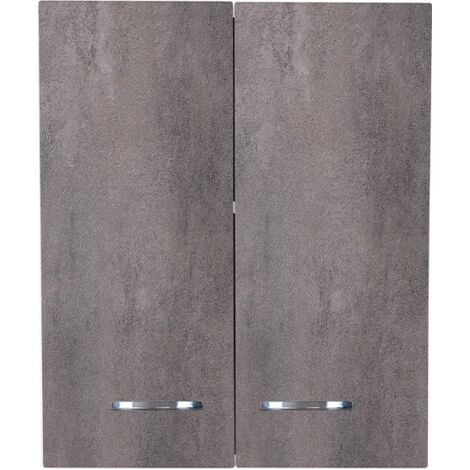 Pensile 60x32 ante corten grigio (1/3)
