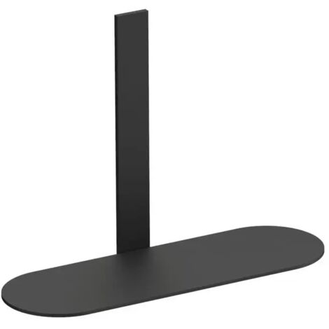 Mensola in alluminio nero (1/2)