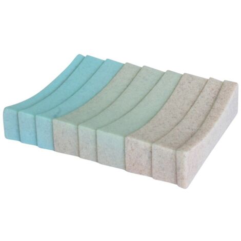 Porta sapone acquamarina - serie layer