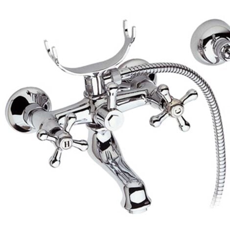 Rubinetto vasca con doccia duplex - serie liberty
