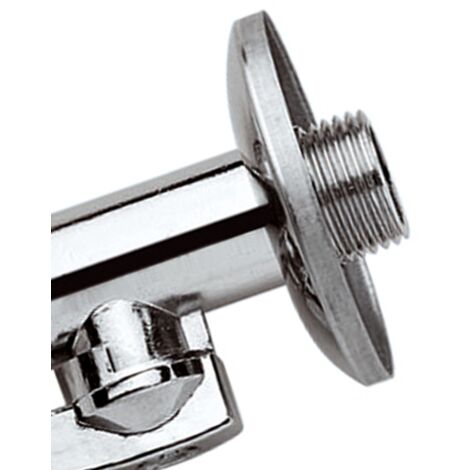 RUBINETTO FILTRO A SFERA CON SNODO 1/2x10mm SOTTOLAVABO OTTONE CROMATO