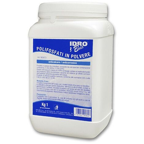 Barattolo polifosfati in polvere da 1 Kg