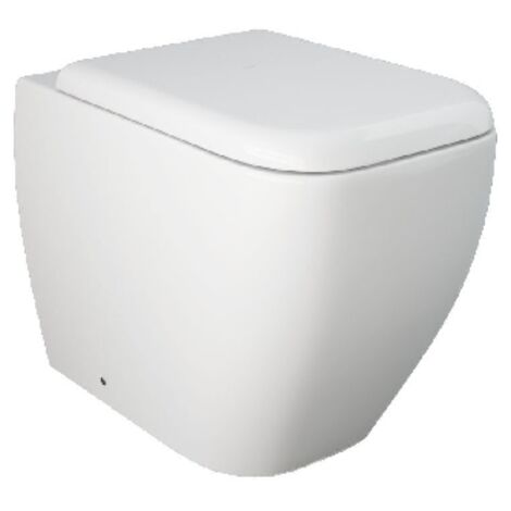 Vaso metropolitan filo muro rimless scarico universale