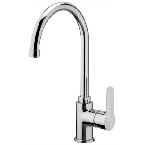 Miscelatore lavello a canna alta serie linea blu paffoni