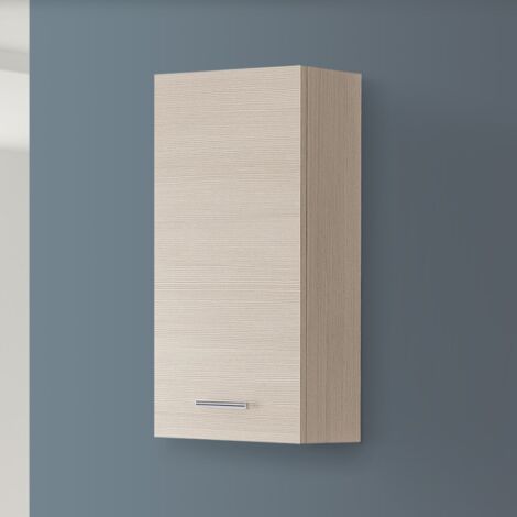 Pensile bagno singolo 35cm 1 anta stella larice