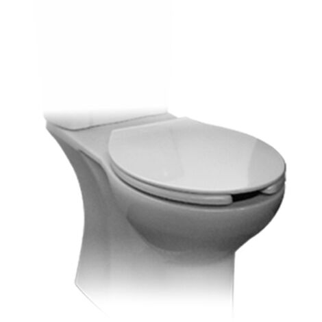 Sedile wc per vaso anziani serie Comoda bianco