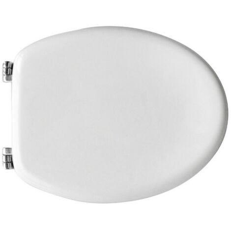 DianHydro sedile wc per vaso Infanzia con scarico a pavimento bianco in legno ricambio per copriwater