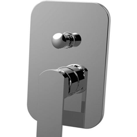 Kibath Rivestimento Per Troppopieno Lavandino 2 Cm Cromo Lucido In ABS