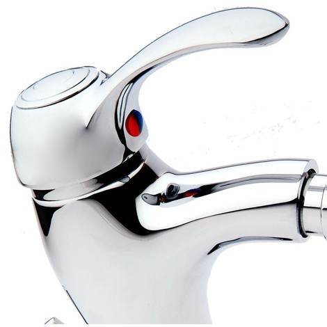 Rubinetto Miscelatore Bidet, Finitura Cromo, Cartuccia A Dischi Ceramici  Diametro 25 Mm