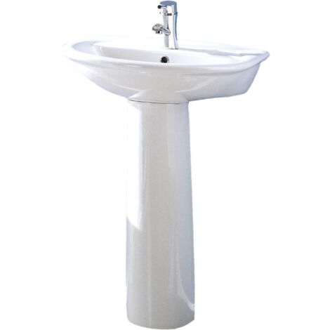 Set completo sanitari tradizionali con lavabo serie fiore rak ceramics