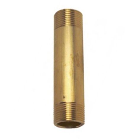Barilotto ottone giallo Lunghezza: 80 mm - Pollici: 1/2