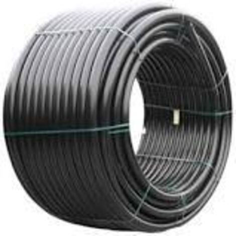 Tubo pn 16 in polietilene colore nero l mt 50 Diametro: Ø 32 mm x Sp. 3,0