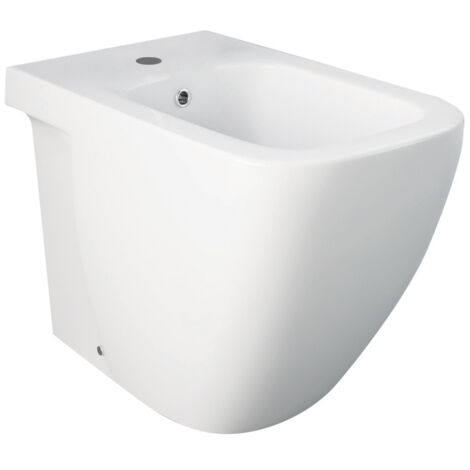 Bidet filo muro caroline erogazione rubinetto