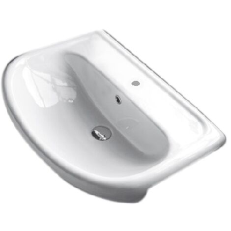 Lavabo semincasso cm 64x47 cm 64 x 47