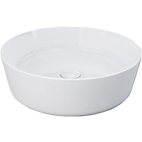 Lavabo da appoggio feeling tondo bianco alpino